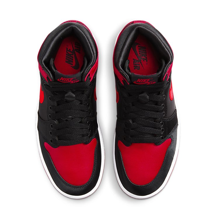 (WMNS) Air Jordan 1 Retro High OG \'Satin Bred\'  FD4810-061 Iconic Trainers