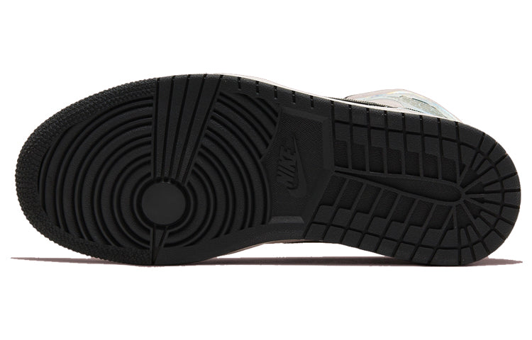 (WMNS) Air Jordan 1 Mid \'Iridescent\'  BQ6472-602 Classic Sneakers