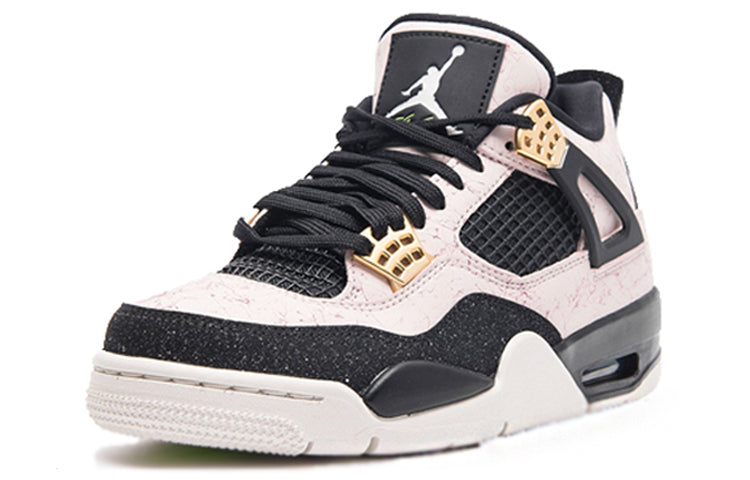 (WMNS) Air Jordan 4 Retro \'Splatter\'  AQ9129-601 Vintage Sportswear