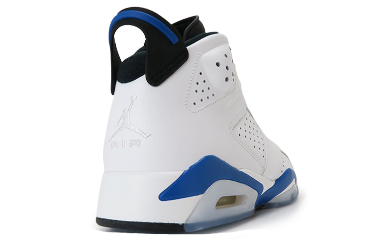 Air Jordan 6 Retro \'Sport Blue\' 2014  384664-107 Iconic Trainers