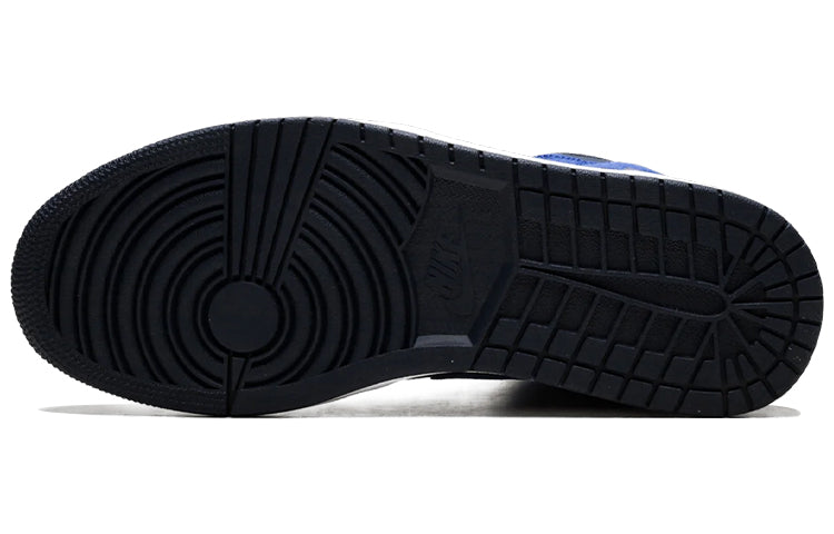 Air Jordan 1 Retro Mid \'Obsidian Royal\'  554724-412 Epochal Sneaker