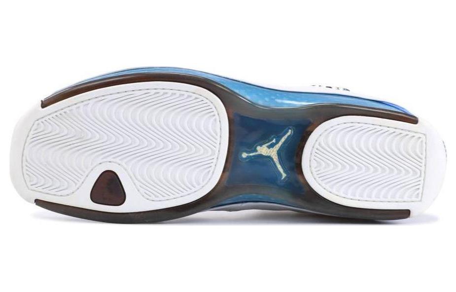 Air Jordan 18 OG Low \'University Blue\'  306151-104 Signature Shoe