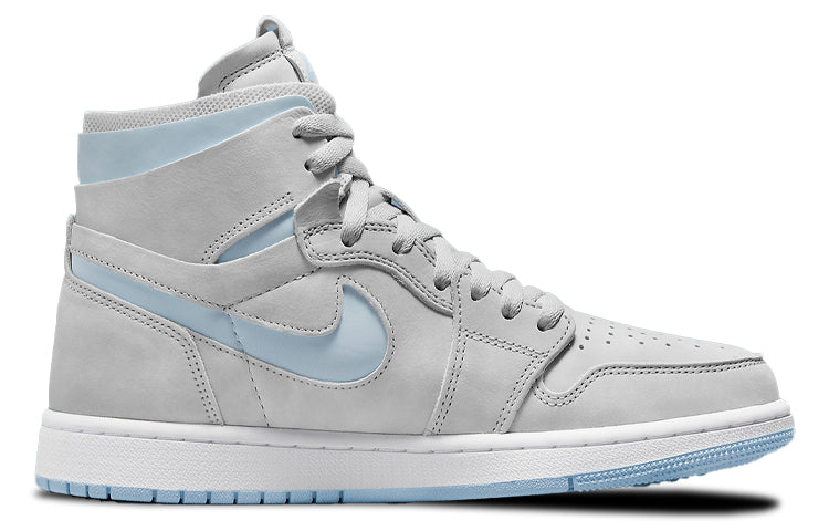 (WMNS) Air Jordan 1 High Zoom Comfort \'Cool Grey Light Blue\'  CT0979-004 Signature Shoe