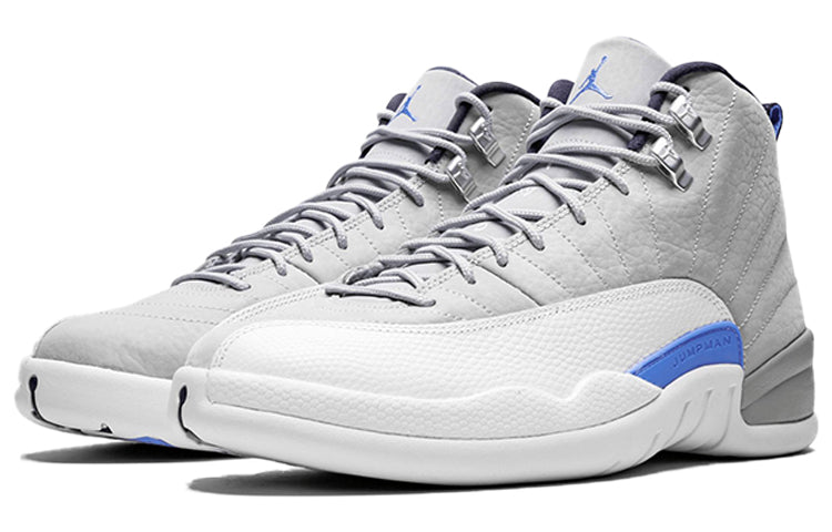 Air Jordan 12 Retro \'Grey University Blue\'  130690-007 Antique Icons