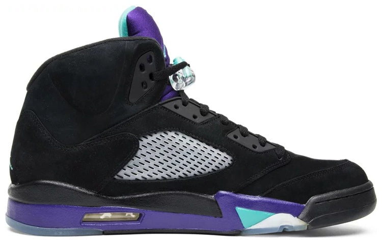Air Jordan 5 Retro \'Black Grape\'  136027-007 Signature Shoe