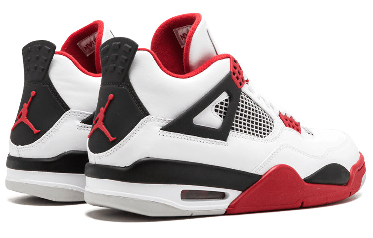 Air Jordan 4 Retro \'Fire Red\' 2012  308497-110 Cultural Kicks