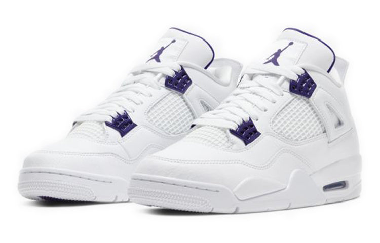 Air Jordan 4 Retro \'Purple Metallic\'  CT8527-115 Vintage Sportswear