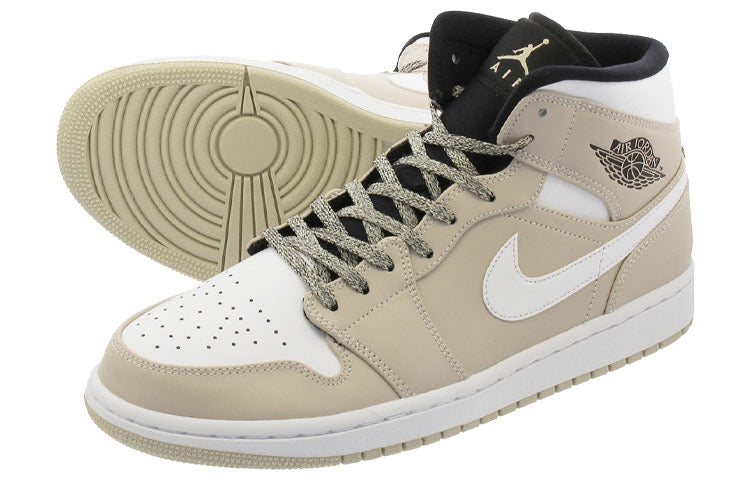 Air Jordan 1 Mid \'Desert Sand\'  554724-047 Cultural Kicks