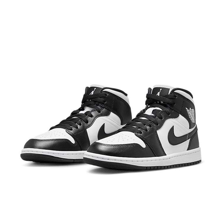 (WMNS) Air Jordan 1 Mid \'Panda\'  DV0991-101 Classic Sneakers