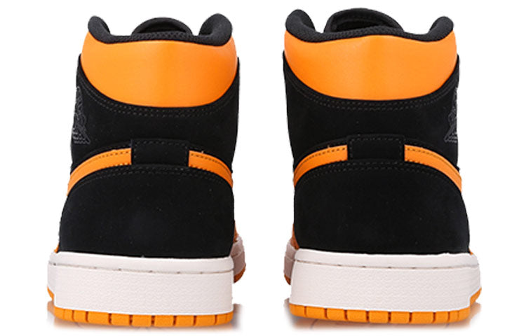 Air Jordan 1 Mid \'Orange Peel\'  554724-081 Epochal Sneaker