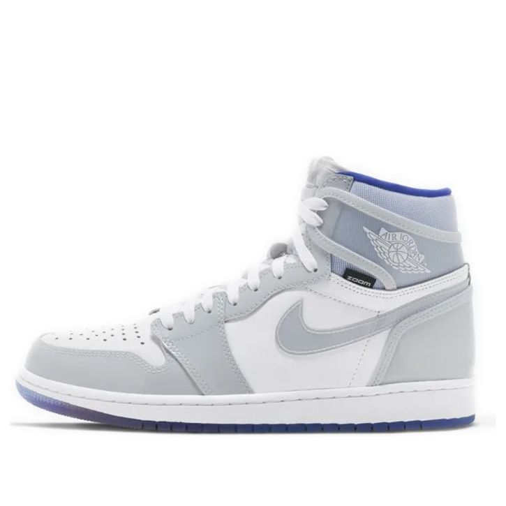 Air Jordan 1 High Zoom 'Racer Blue' CK6637-104 Signature Shoe