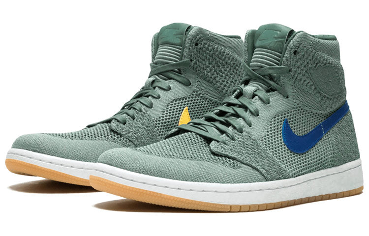 Air Jordan 1 High Flyknit \'Clay Green\'  919704-333 Antique Icons