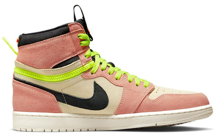 Air Jordan 1 High Switch \'Pink Volt\'  CW6576-800 Epochal Sneaker