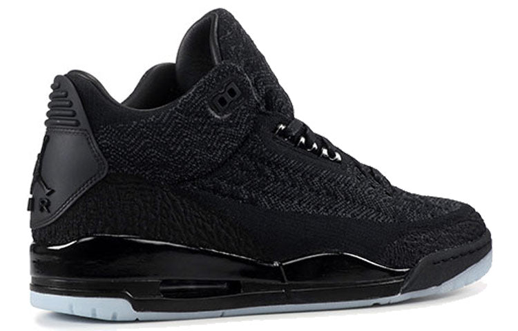 Air Jordan 3 Retro Flyknit \'Black\'  AQ1005-001 Epoch-Defining Shoes