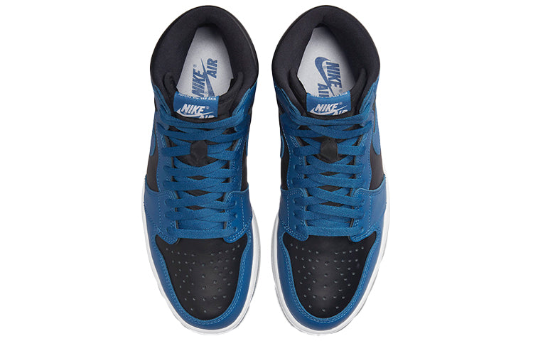 Air Jordan 1 Retro High OG \'Dark Marina Blue\'  555088-404 Cultural Kicks