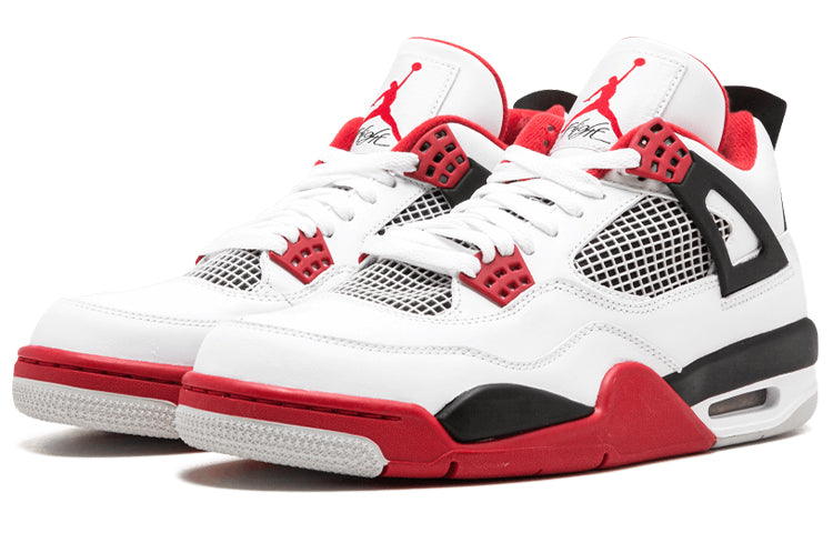 Air Jordan 4 Retro \'Fire Red\' 2012  308497-110 Cultural Kicks