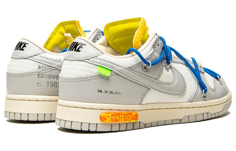 Nike Off-White x Dunk Low \'Lot 10 of 50\'  DM1602-112 Classic Sneakers