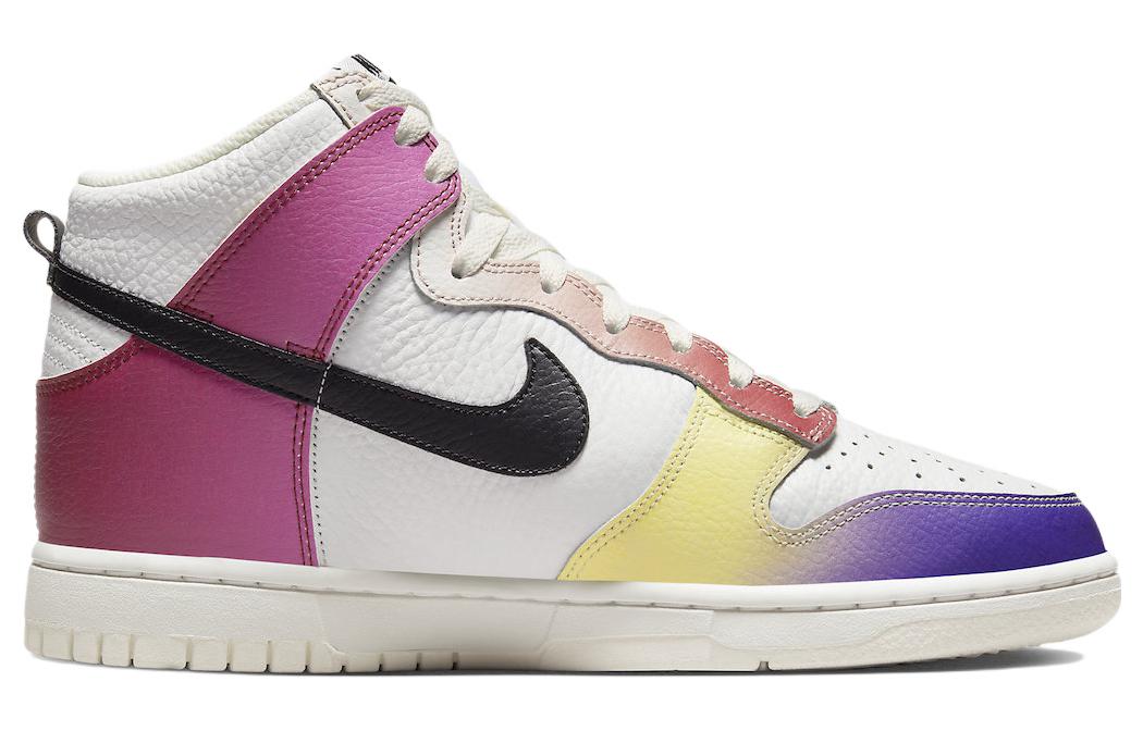 (WMNS) Nike Dunk High \'Multi-Color Gradient\'  FD0802-100 Signature Shoe