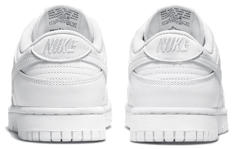 (WMNS) Nike Dunk Low 'Triple White' DD1503-109 Signature Shoe - Click Image to Close