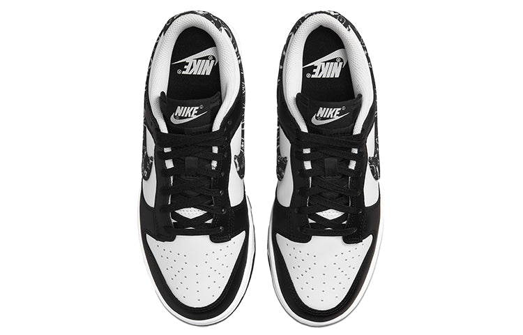 (WMNS) Nike Dunk Low \'Black Paisley\'  DH4401-100 Signature Shoe