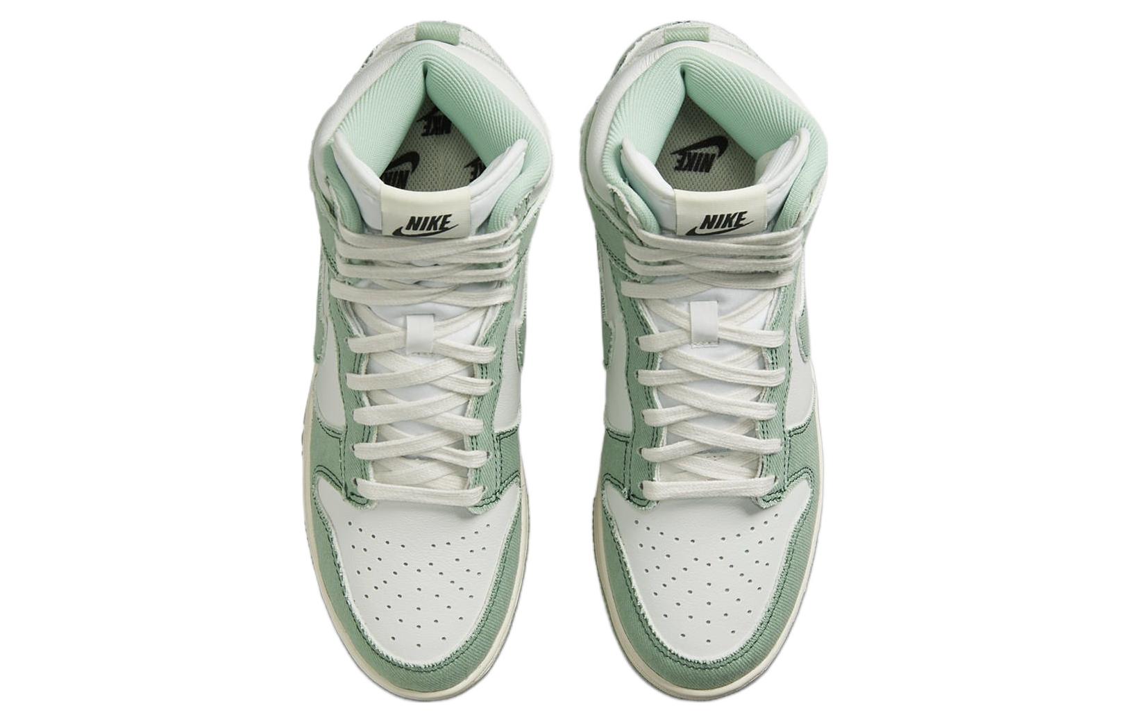 (WMNS) Nike Dunk High 1985 \'Green Denim\'  DV1143-300 Classic Sneakers