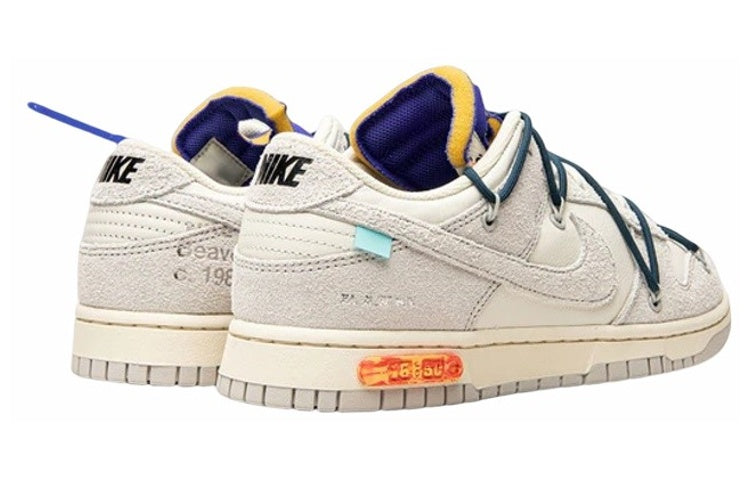 Nike Off-White x Dunk Low 'Lot 16 of 50' DJ0950-111 Epochal Sneaker - Click Image to Close