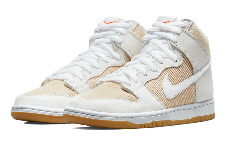 Nike Dunk High Pro ISO SB \'Unbleached Pack - Natural\'  DA9626-100 Classic Sneakers