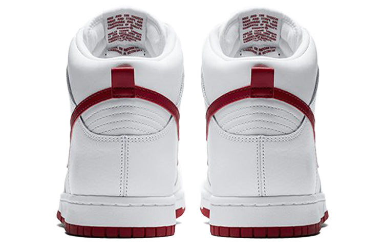 Nike Dunk High \'White Gym Red\'  904233-102 Classic Sneakers