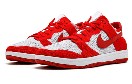 Nike Dunk Low Flyknit 'University Red' 917746-600 Antique Icons - Click Image to Close