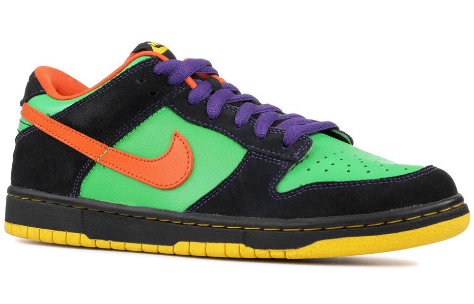 Nike Dunk Low Premium Sb \'Black Bright Green\'  313170-381 Vintage Sportswear