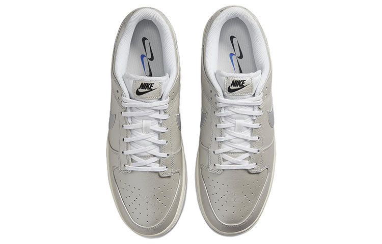 Nike Dunk Low SE 'Metallic Silver' DX3197-095 Iconic Trainers - Click Image to Close