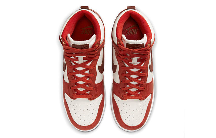 (WMNS) Nike Dunk High LXX \'Cinnabar\'  DX0346-600 Signature Shoe