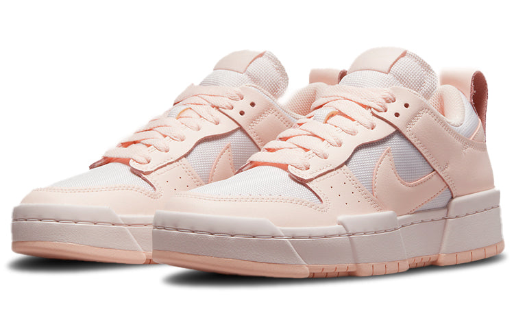 (WMNS) Nike Dunk Low Disrupt 'Pale Coral' CK6654-602 Antique Icons - Click Image to Close