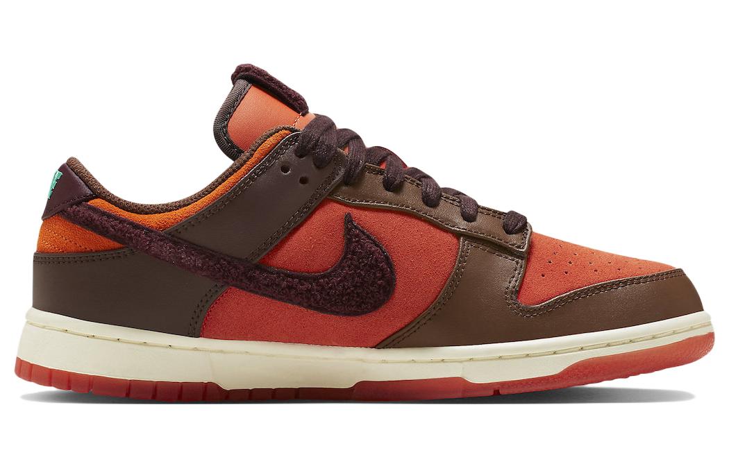 Nike Dunk Low 'Year of the Rabbit - Brown Orange' FD4203-661 Classic Sneakers - Click Image to Close
