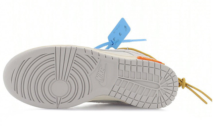 Nike Off-White x Dunk Low \'Lot 34 of 50\'  DJ0950-102 Signature Shoe
