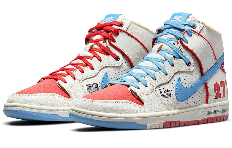 Nike Ishod Wair x Magnus Walker x Dunk High Pro SB 'Urban Outlaw' DH7683-100 Iconic Trainers - Click Image to Close