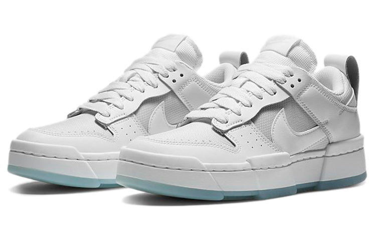 (WMNS) Nike Dunk Low Disrupt 'Photon Dust' CK6654-001 Antique Icons - Click Image to Close