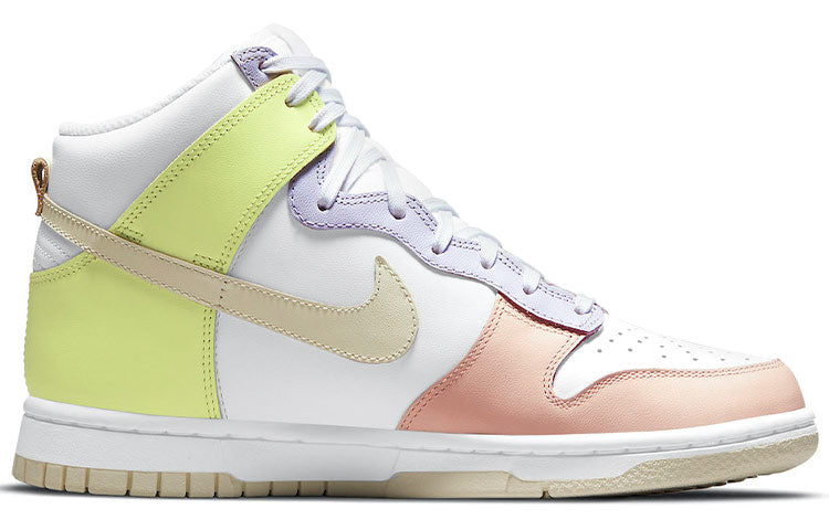 (WMNS) Nike Dunk High 'Lemon Twist' DD1869-108 Iconic Trainers - Click Image to Close