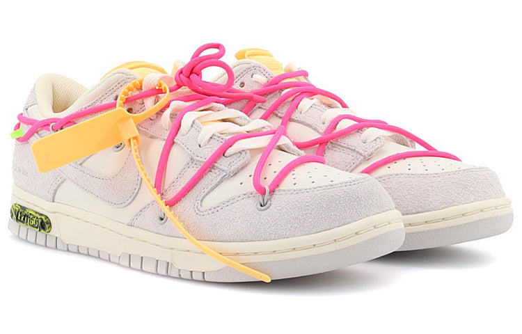 Nike Off-White x Dunk Low 'Lot 17 of 50' DJ0950-117 Iconic Trainers - Click Image to Close