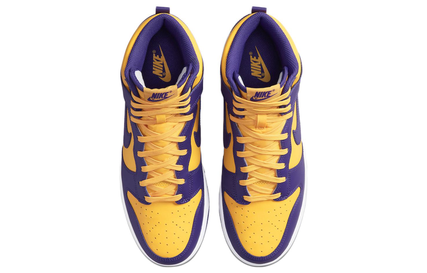 Nike Dunk High \'Lakers\'  DD1399-500 Classic Sneakers