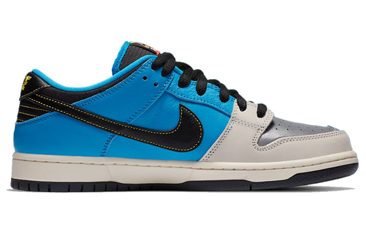 Nike Instant Skateboards x Dunk Low Pro SB Skateboard QS Blue CZ5128-400 Iconic Trainers - Click Image to Close
