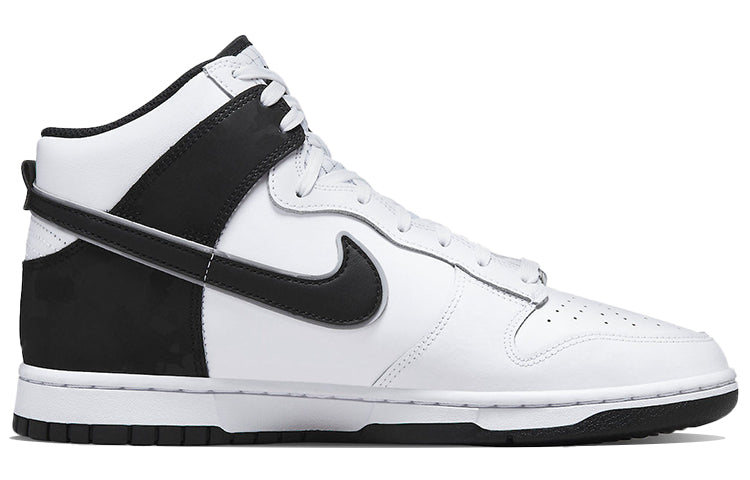 Nike Dunk High SE 'White Black' DD3359-100 Classic Sneakers - Click Image to Close