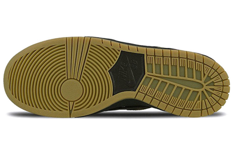 Nike Zoom Dunk Low Pro SB \'Olive Green Camo\'  854866-209 Signature Shoe
