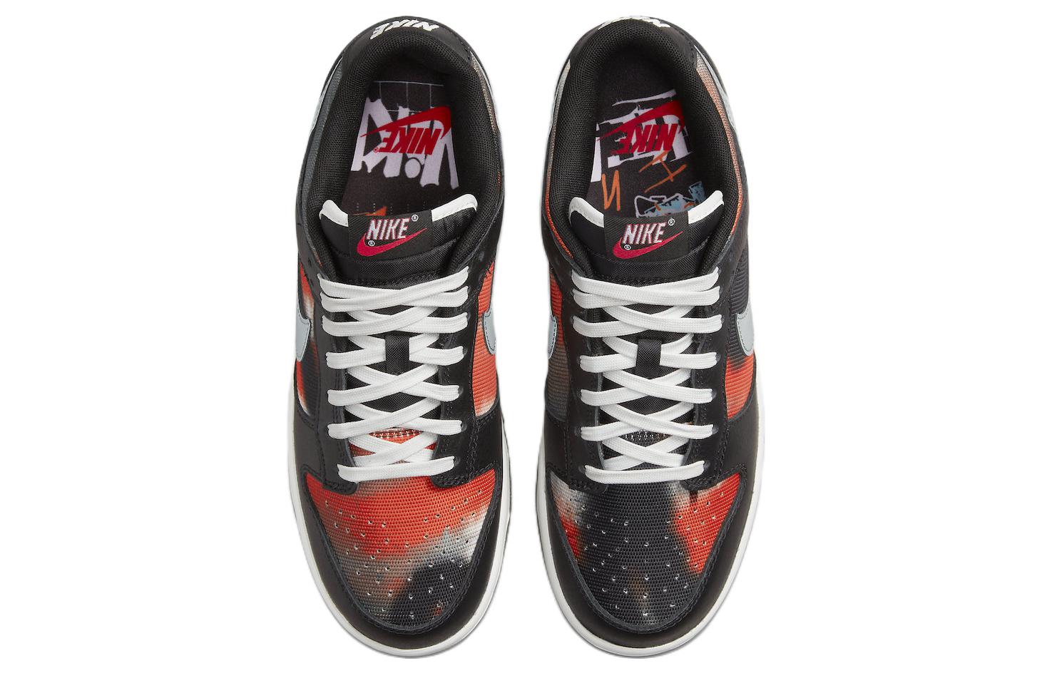 Nike Dunk Low \'Graffiti Pack - Black Red\'  DM0108-001 Classic Sneakers