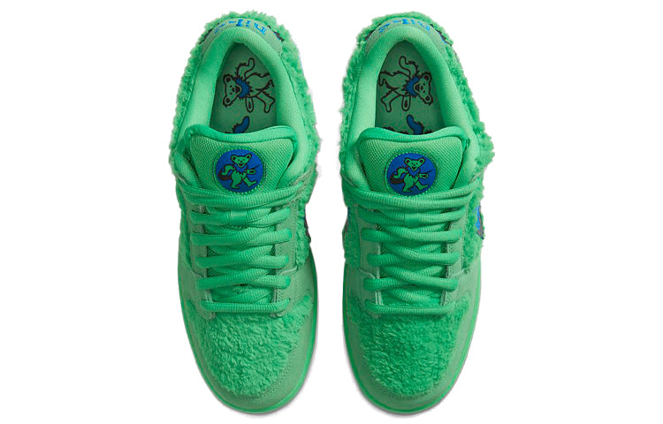 Nike x Grateful Dead SB Dunk Low \'Green Bear\'  CJ5378-300 Signature Shoe