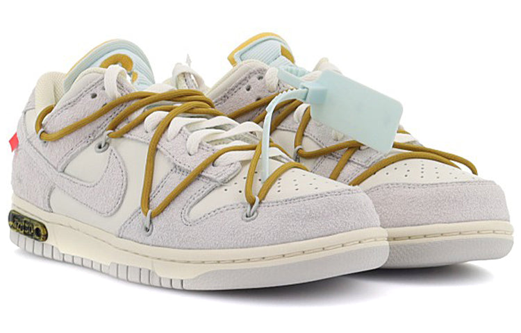 Nike Off-White x Dunk Low 'Lot 37 of 50' DJ0950-105 Vintage Sportswear - Click Image to Close