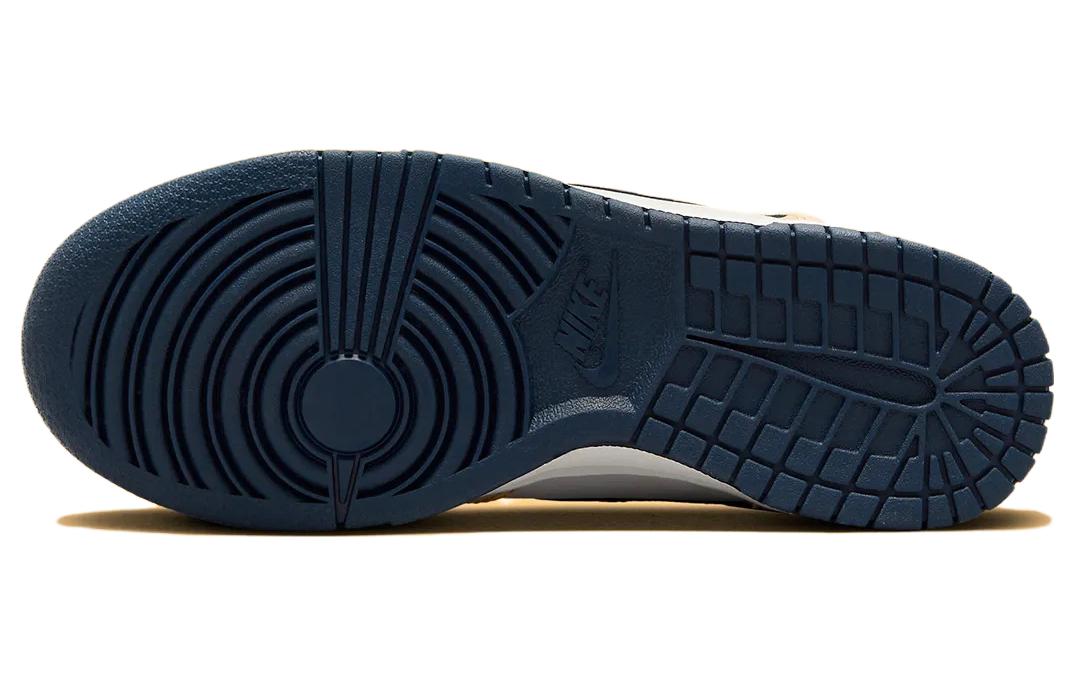 (WMNS) Nike Dunk High Premium 'Sesame Obsidian' DX2044-101 Signature Shoe - Click Image to Close