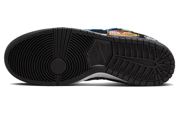 Nike Neckface x Dunk Low Pro SB 'Black' DQ4488-001 Signature Shoe - Click Image to Close