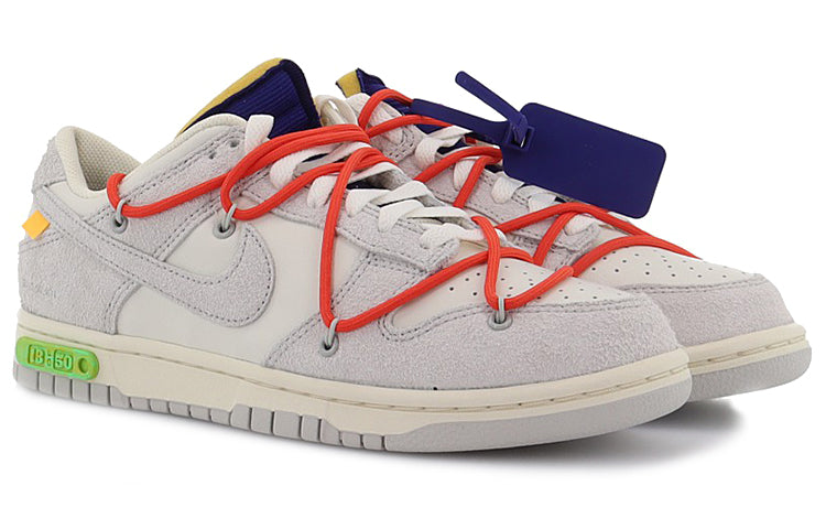 Nike Off-White x Dunk Low \'Lot 13 of 50\'  DJ0950-110 Antique Icons