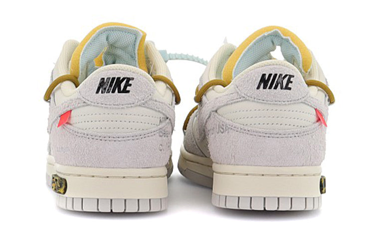 Nike Off-White x Dunk Low 'Lot 37 of 50' DJ0950-105 Vintage Sportswear - Click Image to Close